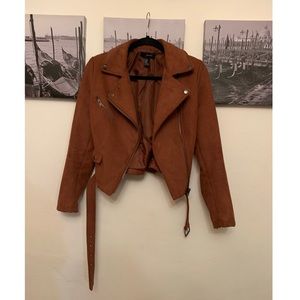Burnt Orange Suede Jacket